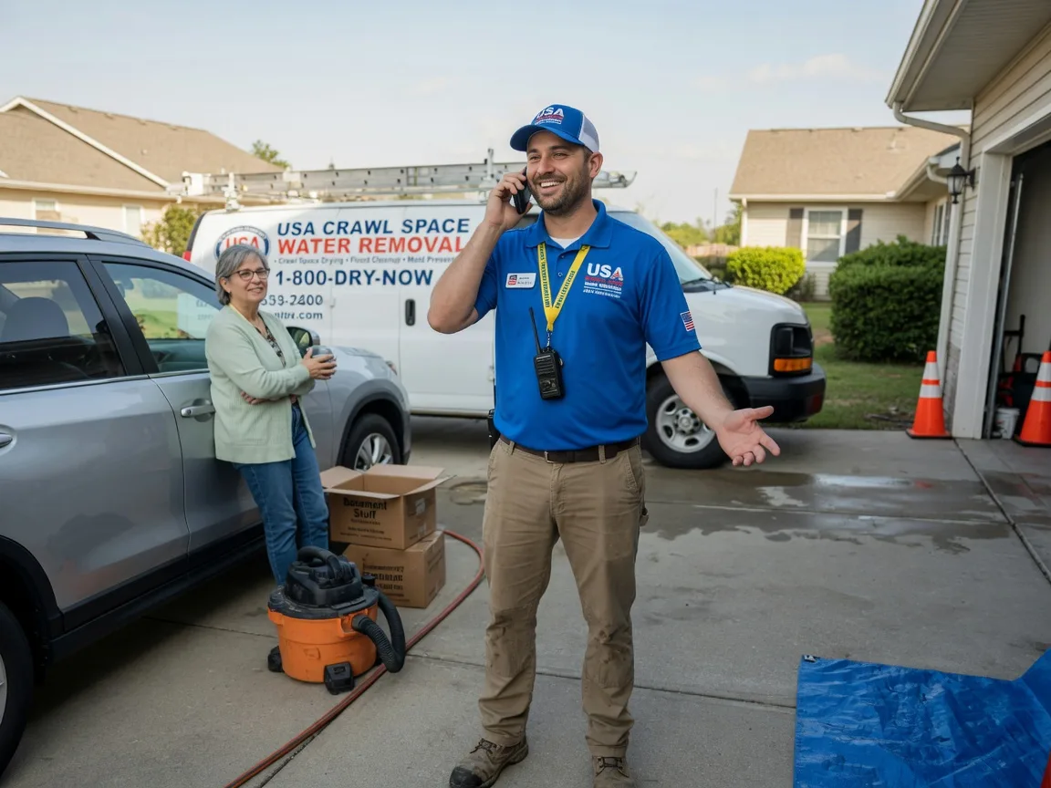 Crawl Space Water Removal Grand Bay, AL FAQs